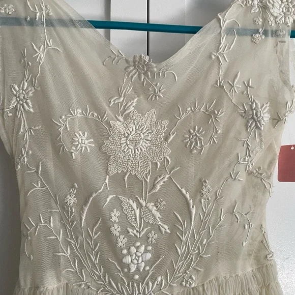 Beautiful vintage hand made wedding party dress 1950’s - Picture 6 of 7